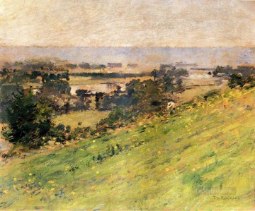 Vista del Sena Theodore Robinson Pinturas al óleo